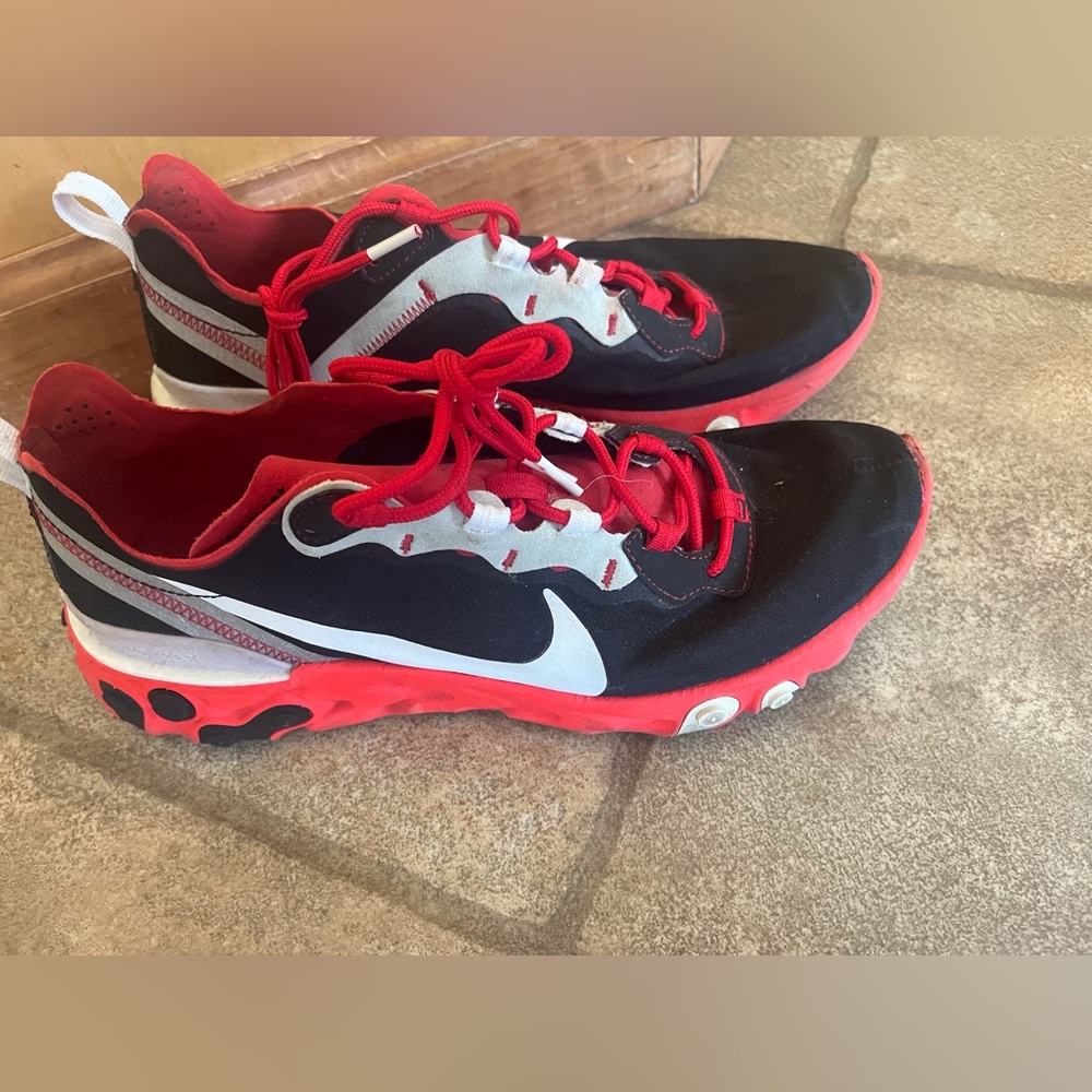 Nike React Element 55 Red Orbit Sz 10.5 - image 3